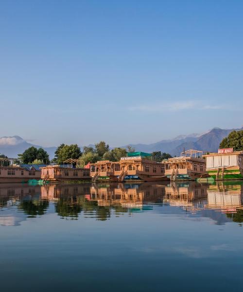 Ein schöner Blick auf Srinagar