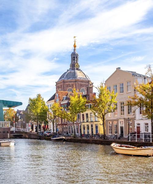 Ein schöner Blick auf Leiden