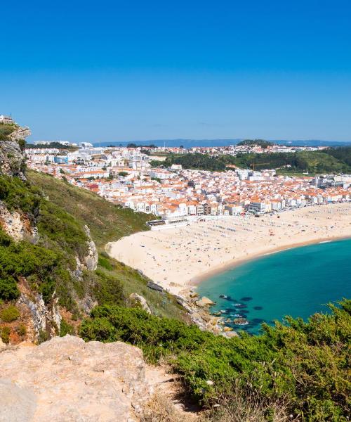 A beautiful view of Nazaré