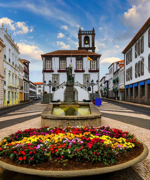 A beautiful view of Ponta Delgada