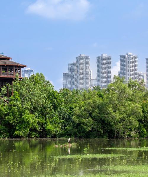 A beautiful view of Johor Bahru
