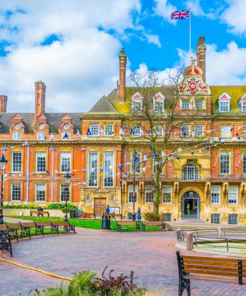A beautiful view of Leicester