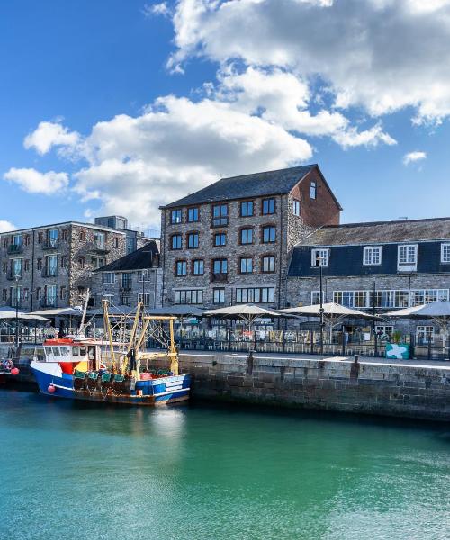 A beautiful view of Plymouth