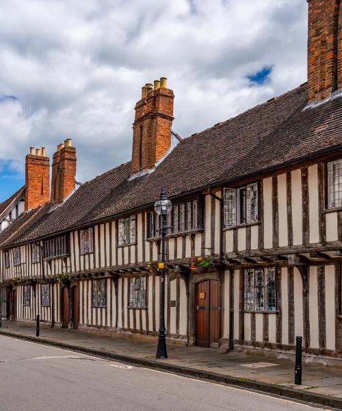 A beautiful view of Stratford-upon-Avon