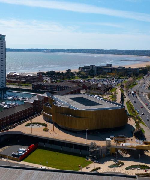 A beautiful view of Swansea