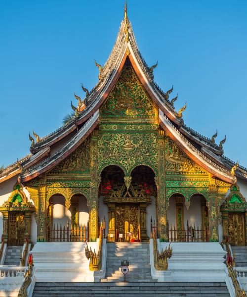 A beautiful view of Luang Prabang