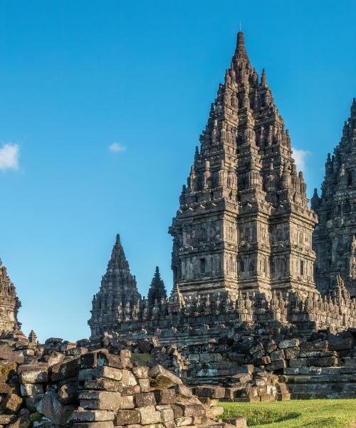 A beautiful view of Yogyakarta