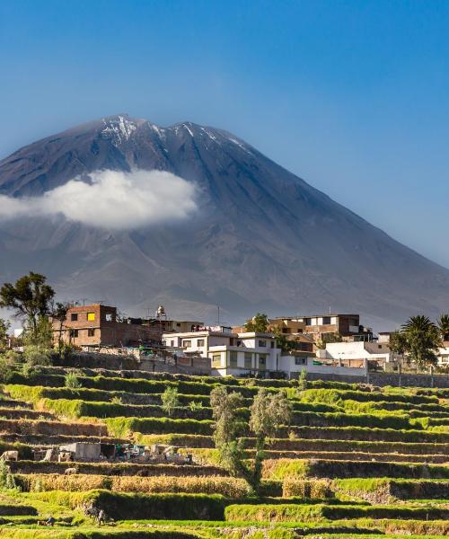 A beautiful view of Arequipa