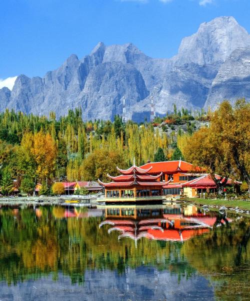 A beautiful view of Skardu