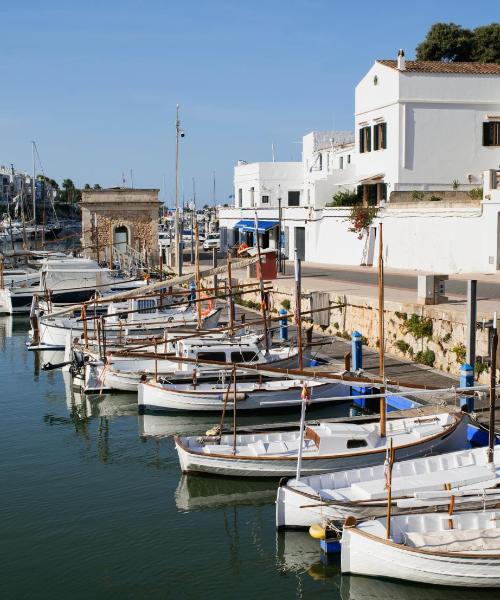 A beautiful view of Ciutadella