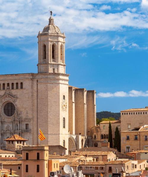 Una panoràmica bonica de Girona