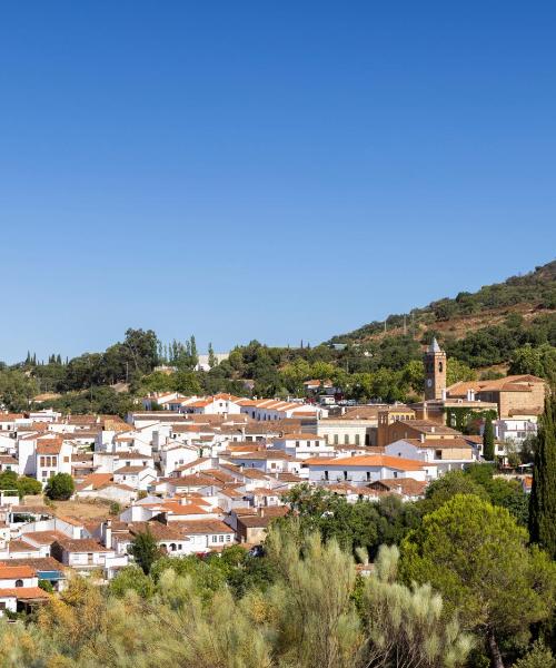 Ein schöner Blick auf Huelva