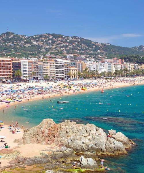 Una panoràmica bonica de Lloret de Mar