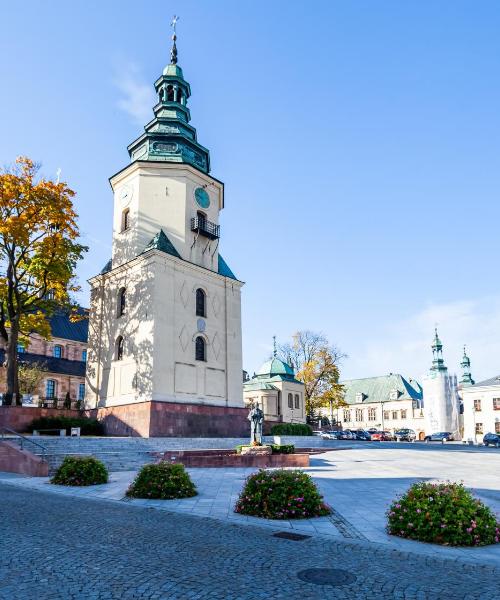 Una panoràmica bonica de Kielce