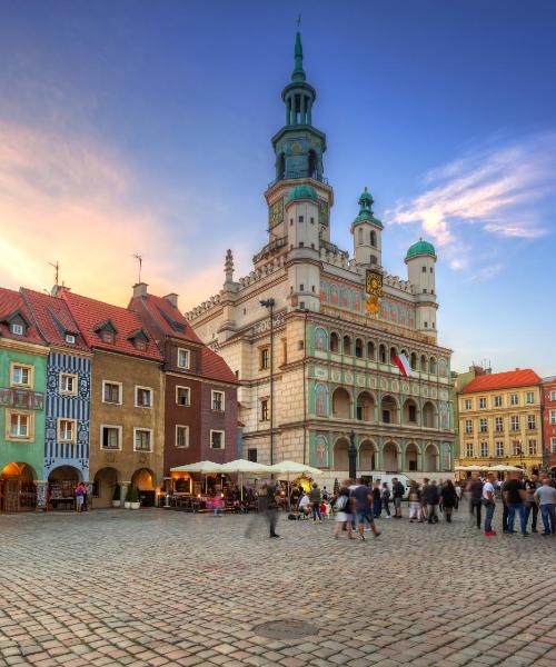 A beautiful view of Poznań