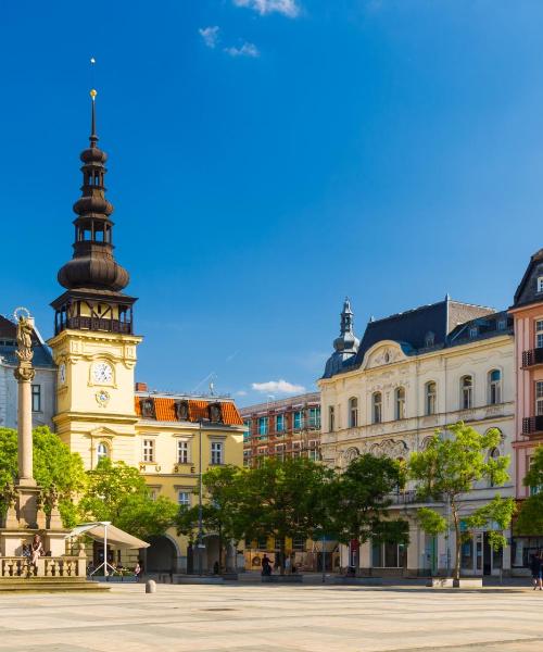 Ein schöner Blick auf Ostrava
