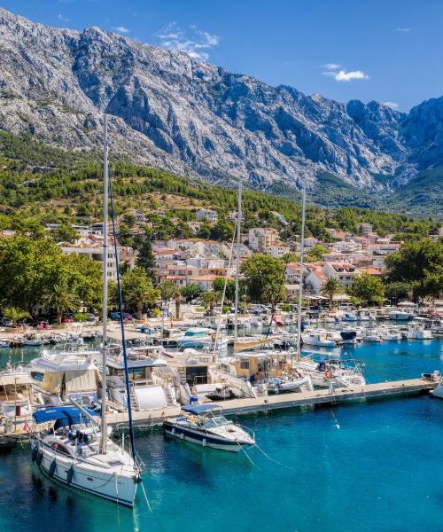 A beautiful view of Baška Voda