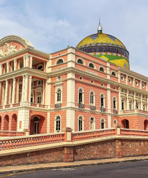 Manaus şehrinden güzel bir manzara
