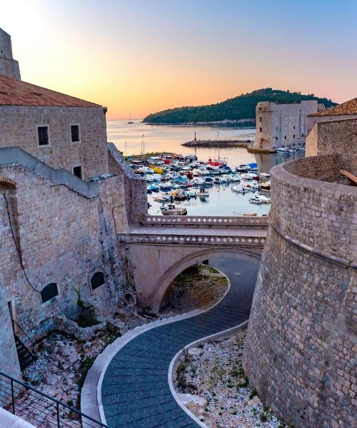A beautiful view of Dubrovnik