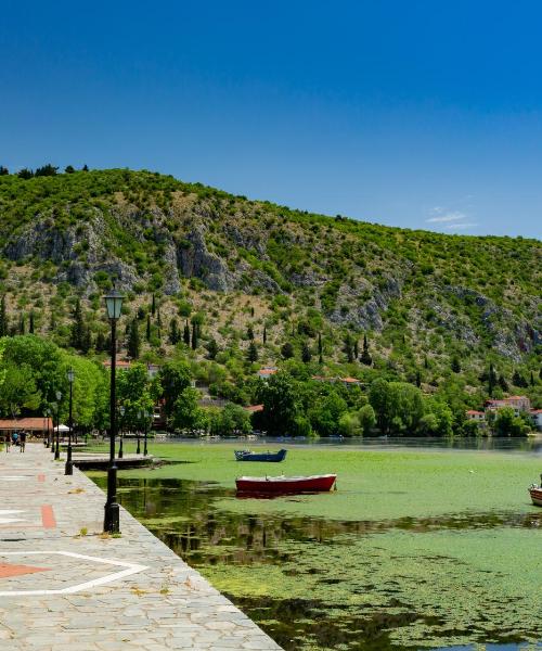 Una panoràmica bonica de Kastoria