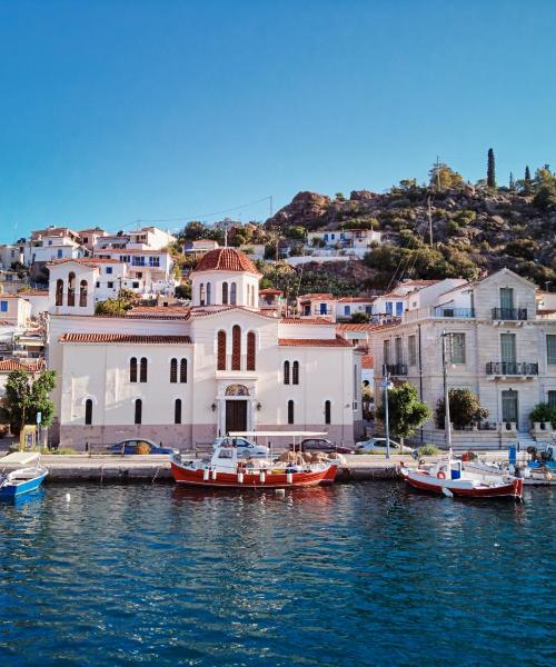 A beautiful view of Poros