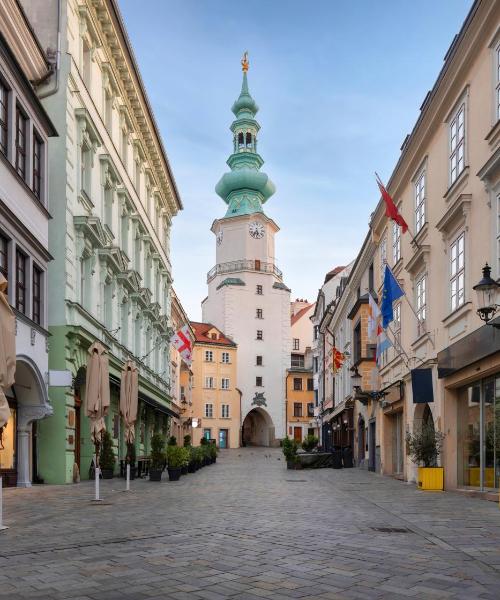 Una panoràmica bonica de Bratislava