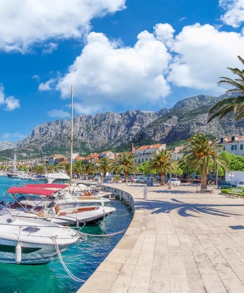 A beautiful view of Makarska