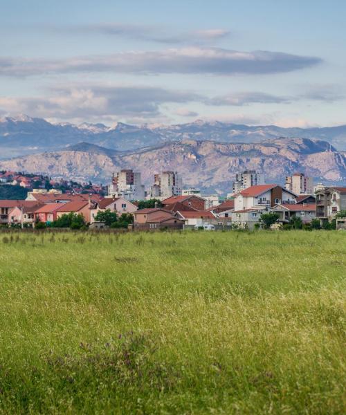 Ein schöner Blick auf Podgorica