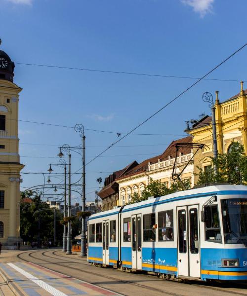 A beautiful view of Debrecen
