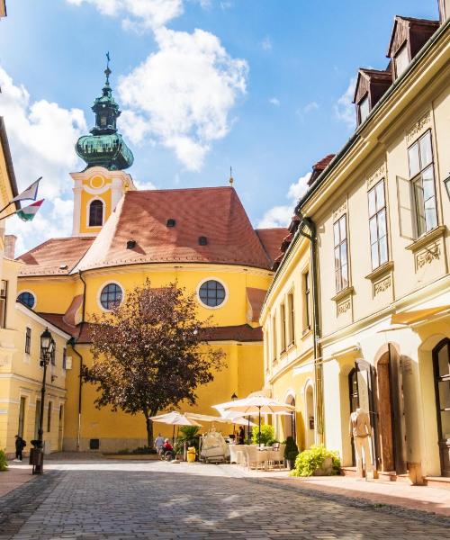 A beautiful view of Győr
