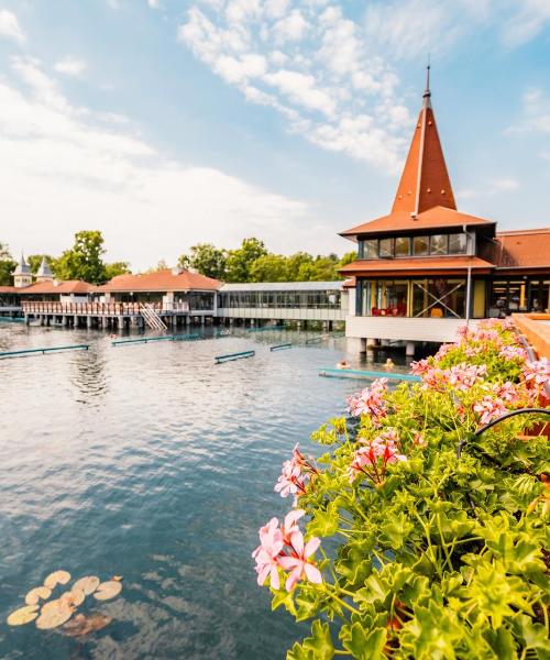 A beautiful view of Hévíz