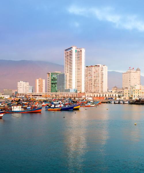 Ein schöner Blick auf Iquique