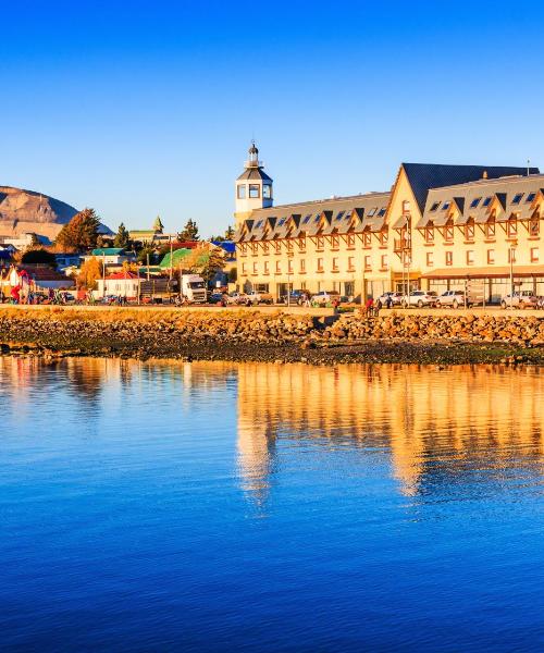 A beautiful view of Puerto Natales