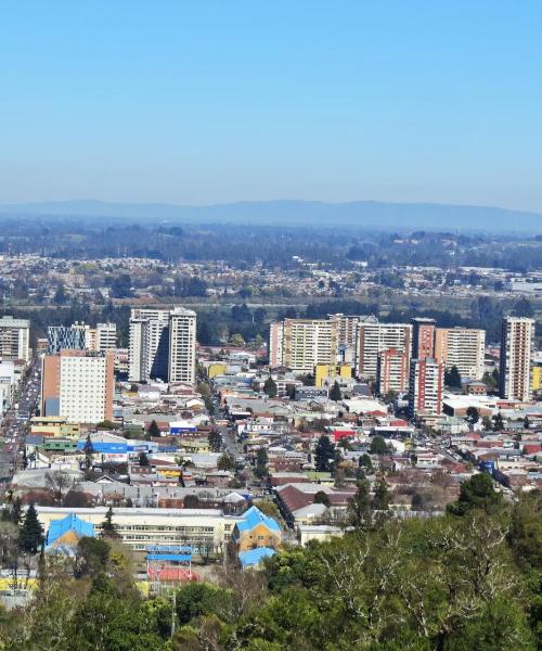 Una panoràmica bonica de Temuco