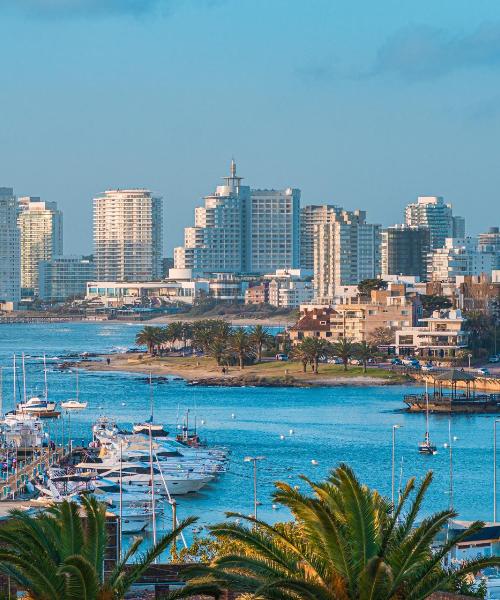 A beautiful view of Punta del Este