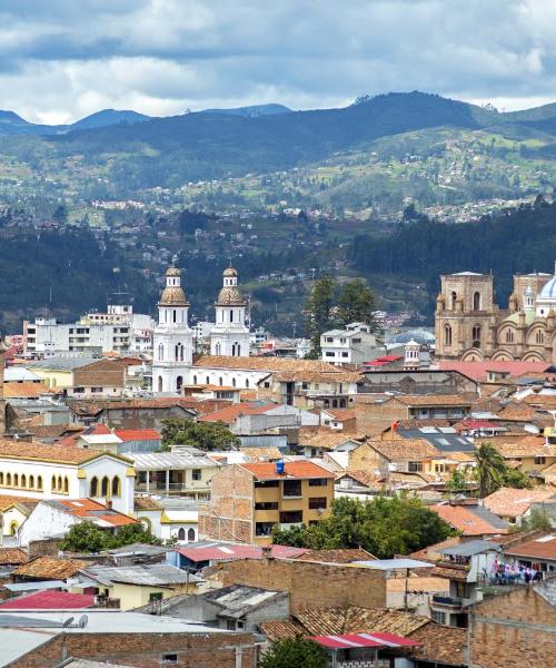 Una panoràmica bonica de Cuenca