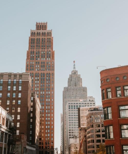 A beautiful view of Detroit