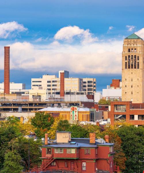 Una bellissima vista di Ann Arbor