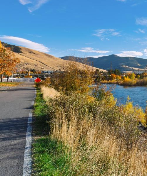 A beautiful view of Missoula
