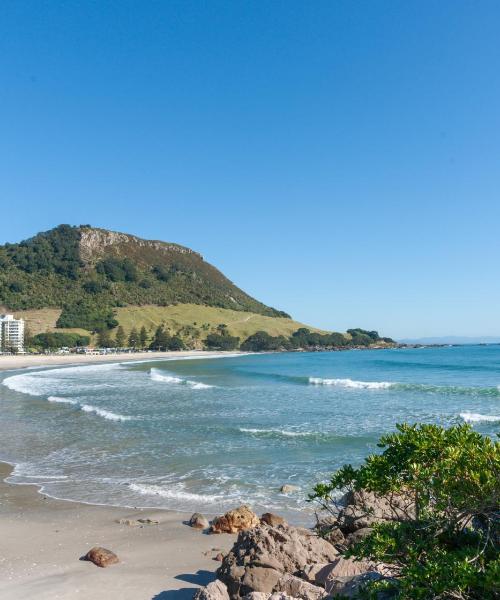 A beautiful view of Mount Maunganui