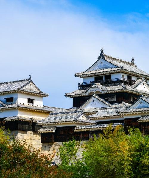 A beautiful view of Matsuyama
