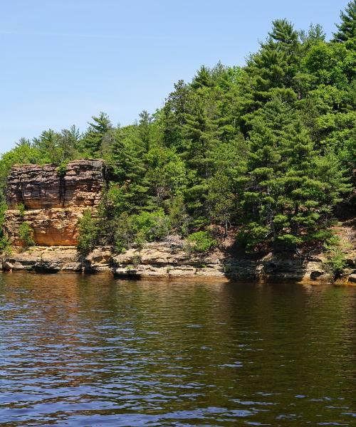 A beautiful view of Wisconsin Dells