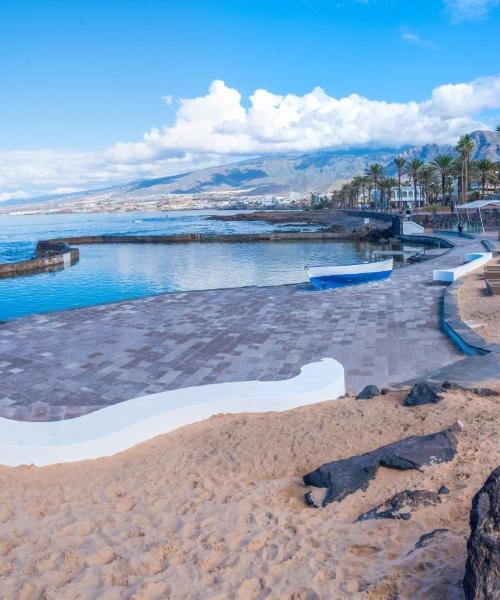 A beautiful view of Playa de las Americas