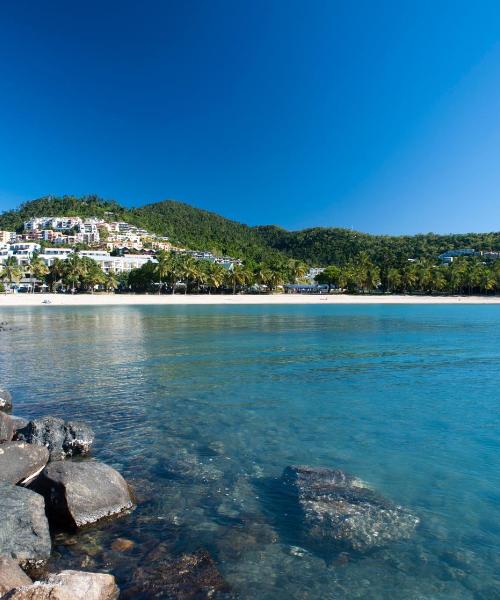 A beautiful view of Airlie Beach