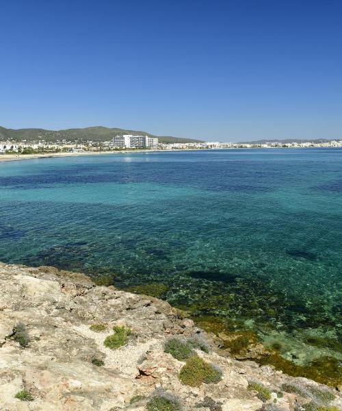 A beautiful view of Playa d'en Bossa