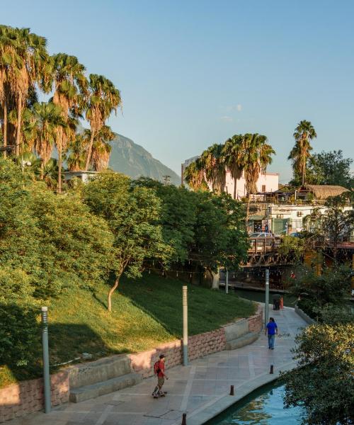 Ein schöner Blick auf Monterrey