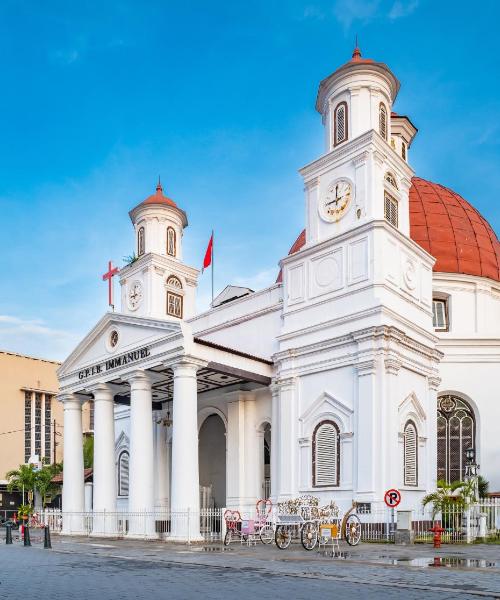 Ein schöner Blick auf Semarang