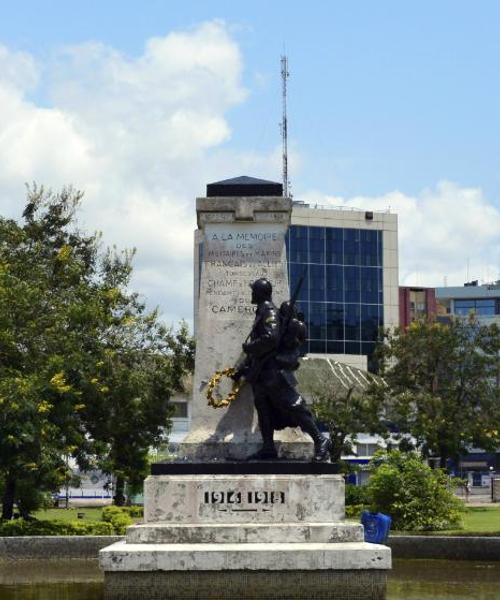 Ein schöner Blick auf Douala