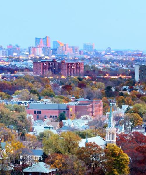 A beautiful view of Medford