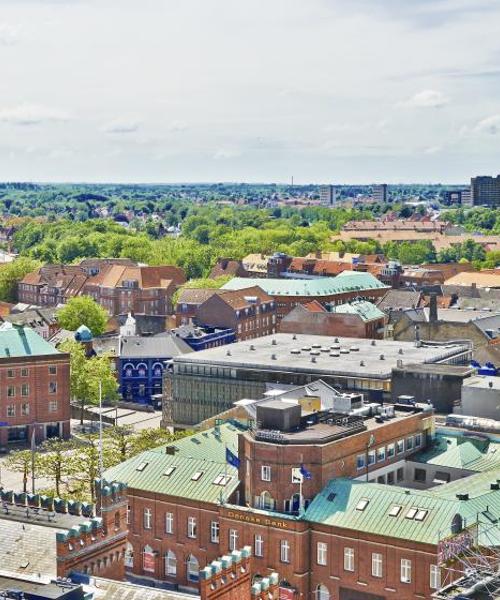 Csodás kilátás Odense városára